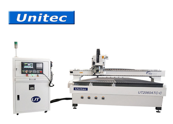 Linear Guide 3 Axis ATC 2060 2000X6000mm Wood CNC Router