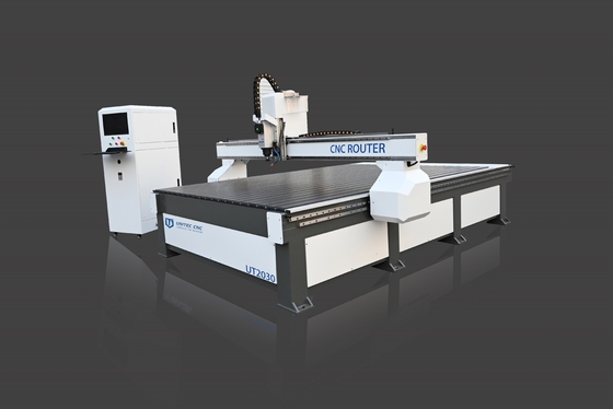 印の作成のための耐久性の7.5KWポンプ木工業CNCのルーター機械